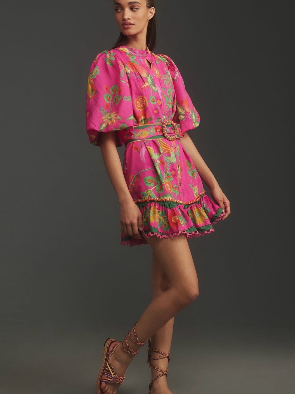 Farm Rio Fruit Garden Mini Dress
